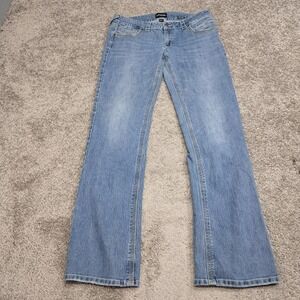 Alloy Apparel Womens Tall Bootcut Jeans Medium Wash Blue Size 16x37 Style 179783